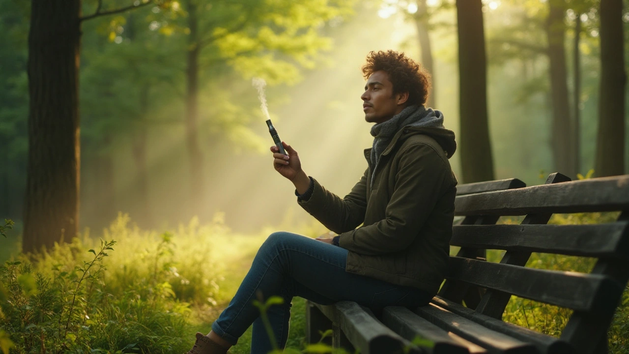 CBD und die Auswirkungen auf die Lunge beim Vapen