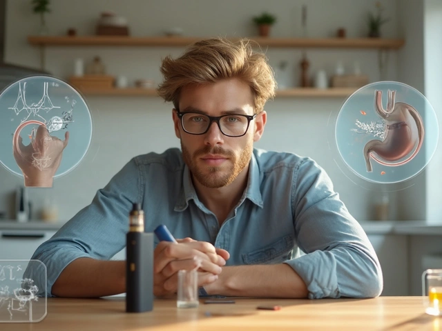 Wird ein einziger Zug am Vape bei einem Nikotin-Test angezeigt?
