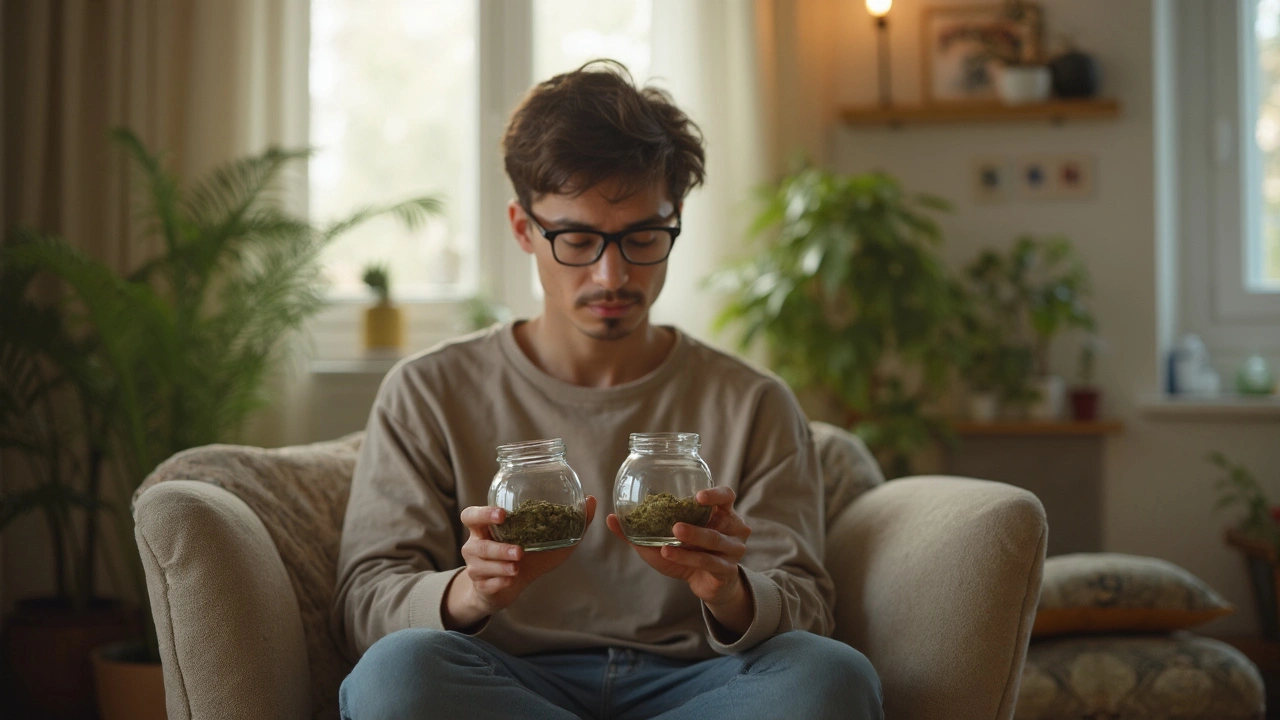 Sativa oder Indica: Was hilft besser bei Panikattacken beim THCP-Vaping?