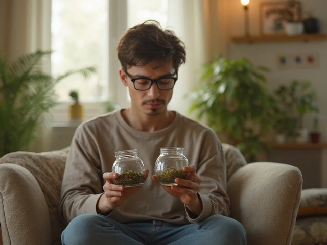 Sativa oder Indica: Was hilft besser bei Panikattacken beim THCP-Vaping?