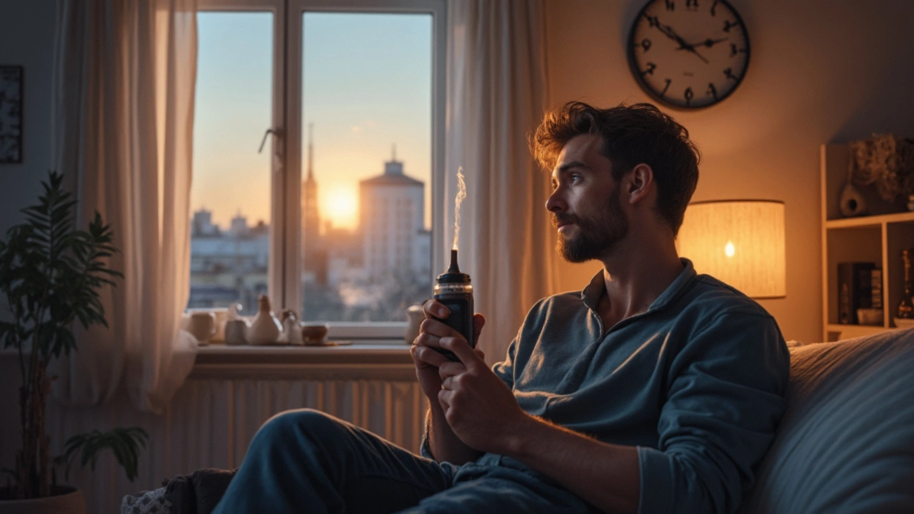 Wie lange hält ein HHC-High beim Vapen wirklich an?
