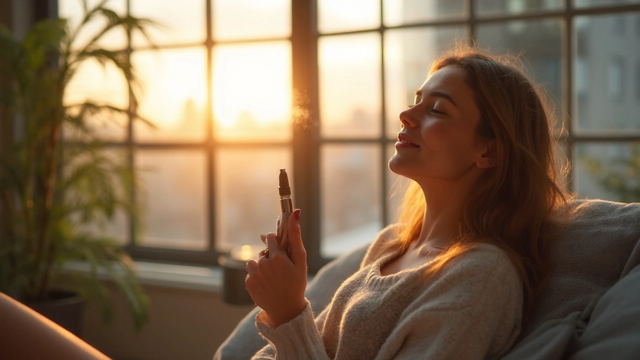 CBD Vaping: Wie fühlt es sich an und was bewirkt es?
