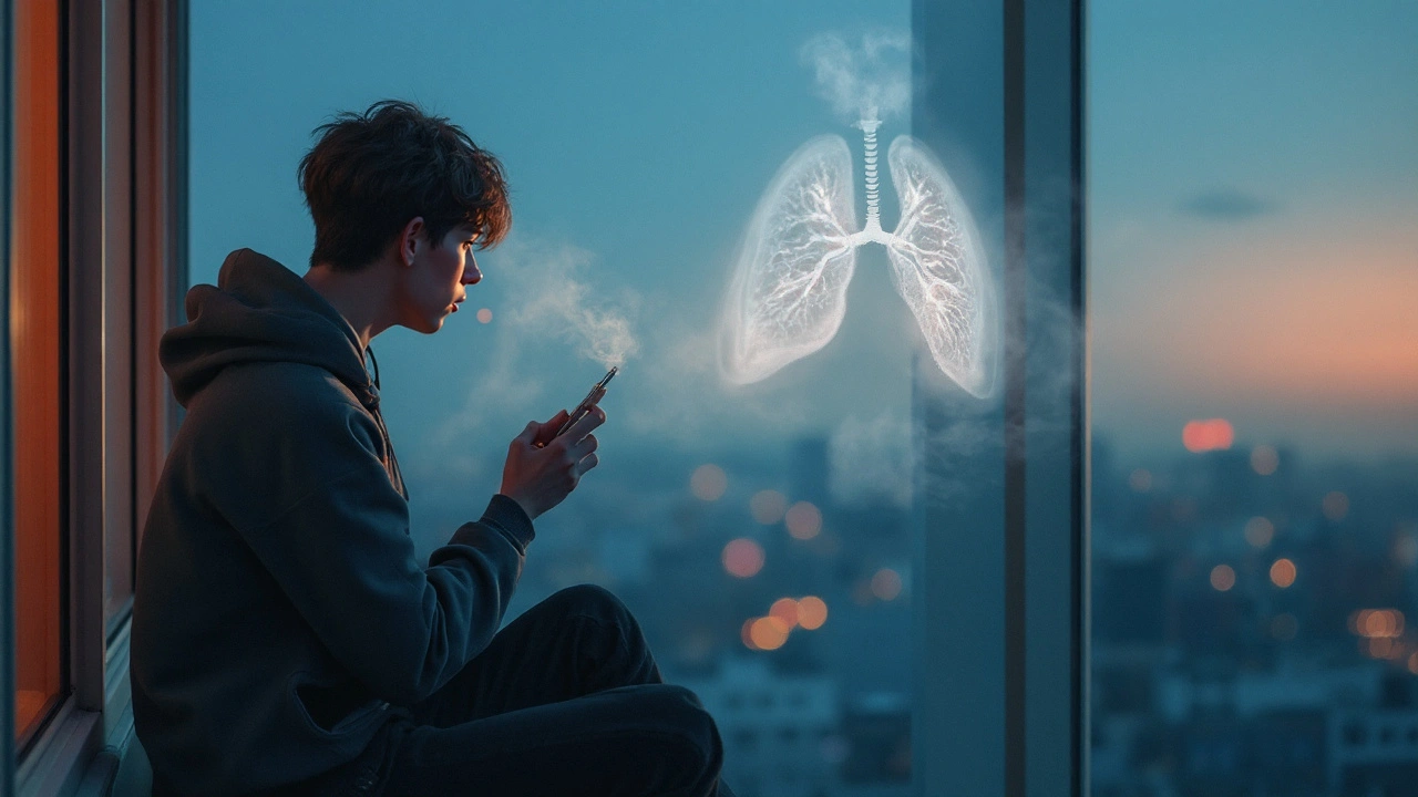 Wie lange braucht Vaping, bis die Lunge Schaden nimmt?